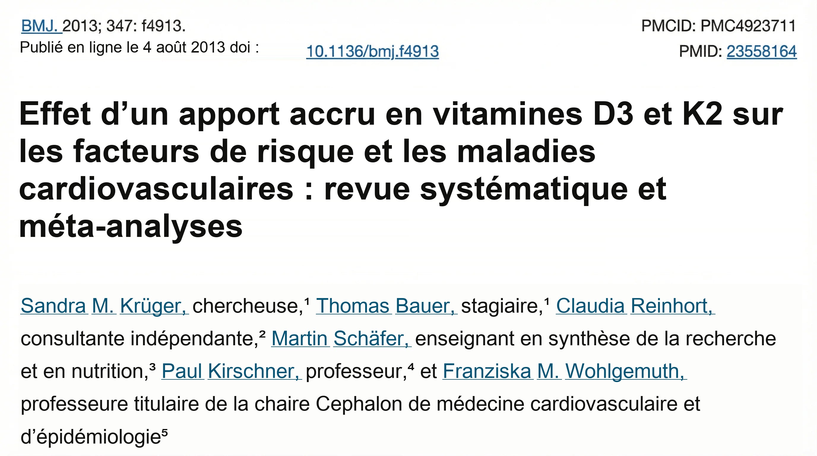 Vitamines D3 + K2